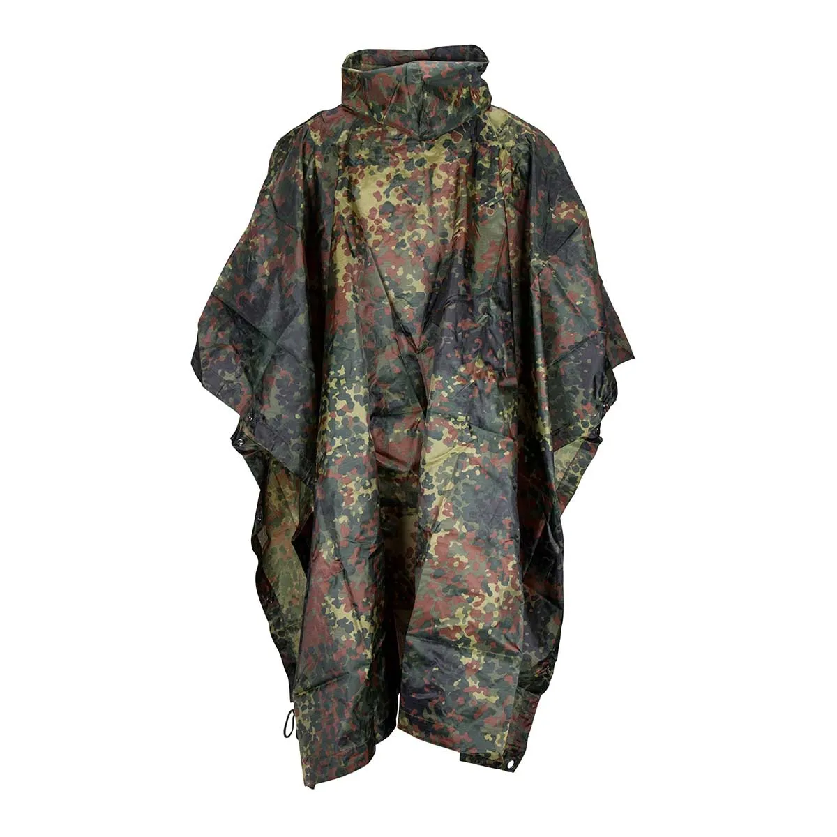 MFH Waterproof Ripstop Poncho Flecktarn