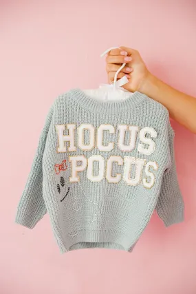 MINI KIDS HOCUS POCUS BLUE SWEATER