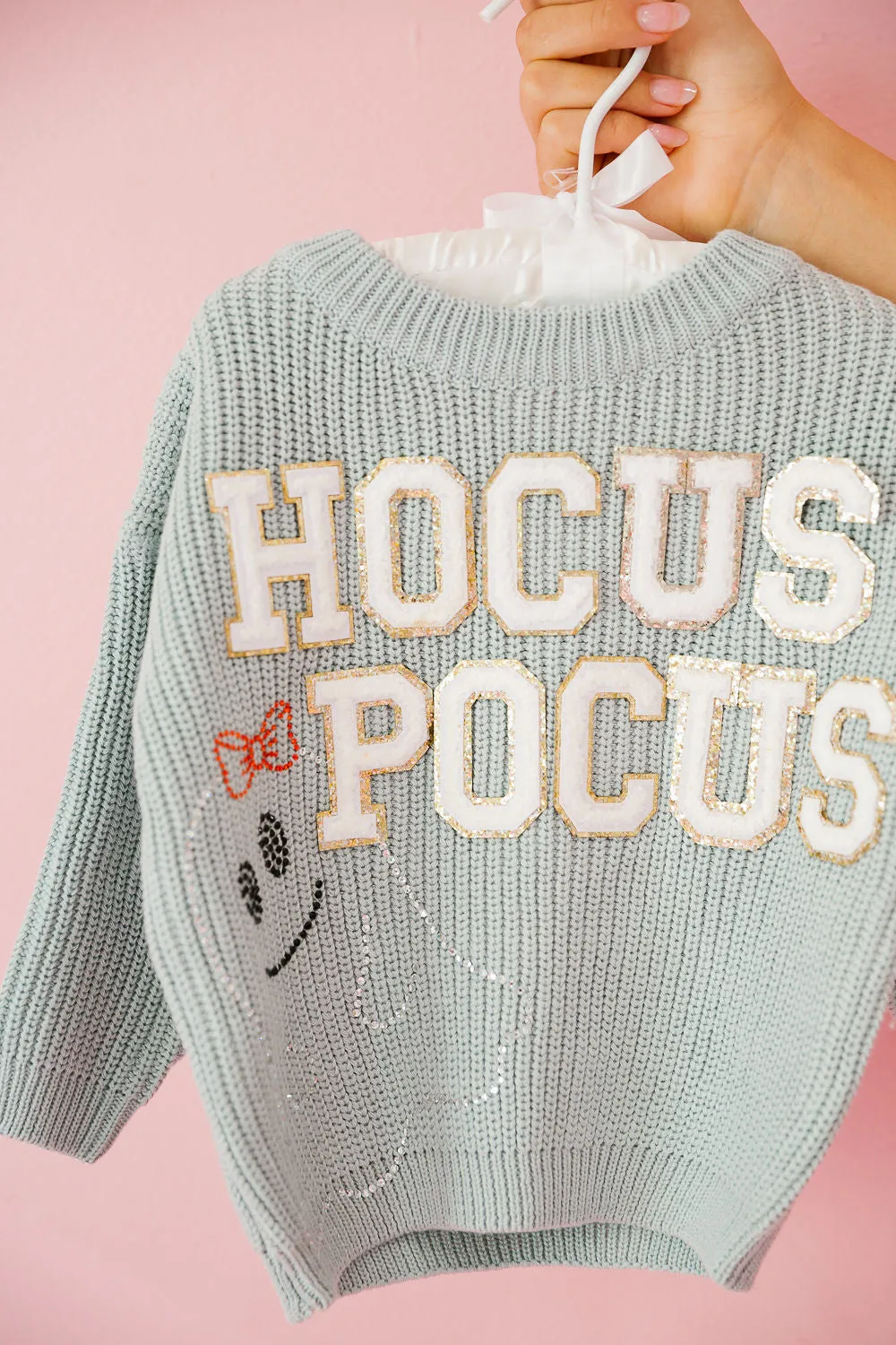 MINI KIDS HOCUS POCUS BLUE SWEATER