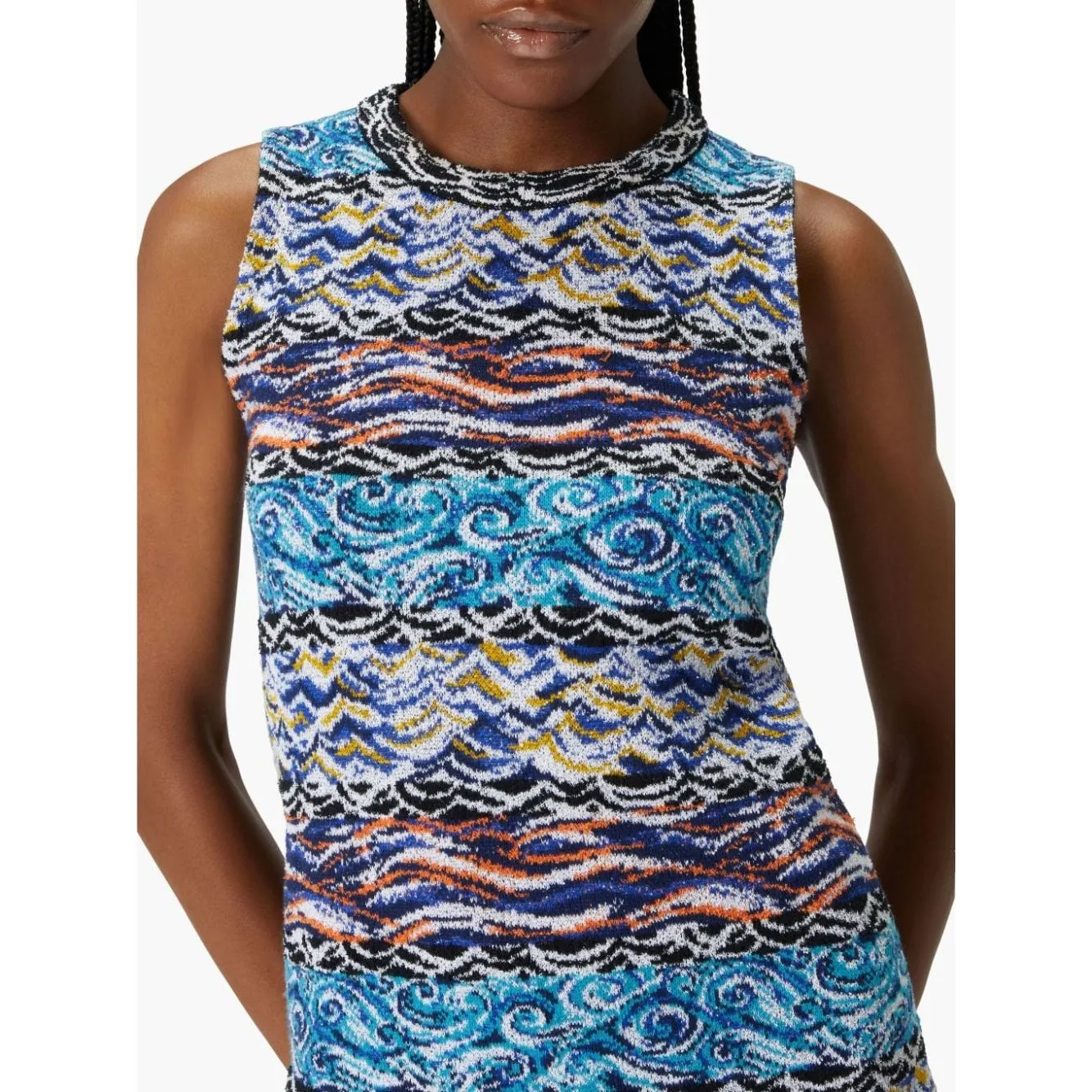 Missoni Dresses Clear Blue