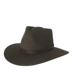 Montana Felt Hat with Genuine Leather Band