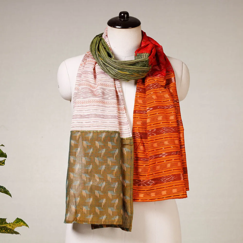 Multicolor - Ikat Weave Fabart Cotton Stole