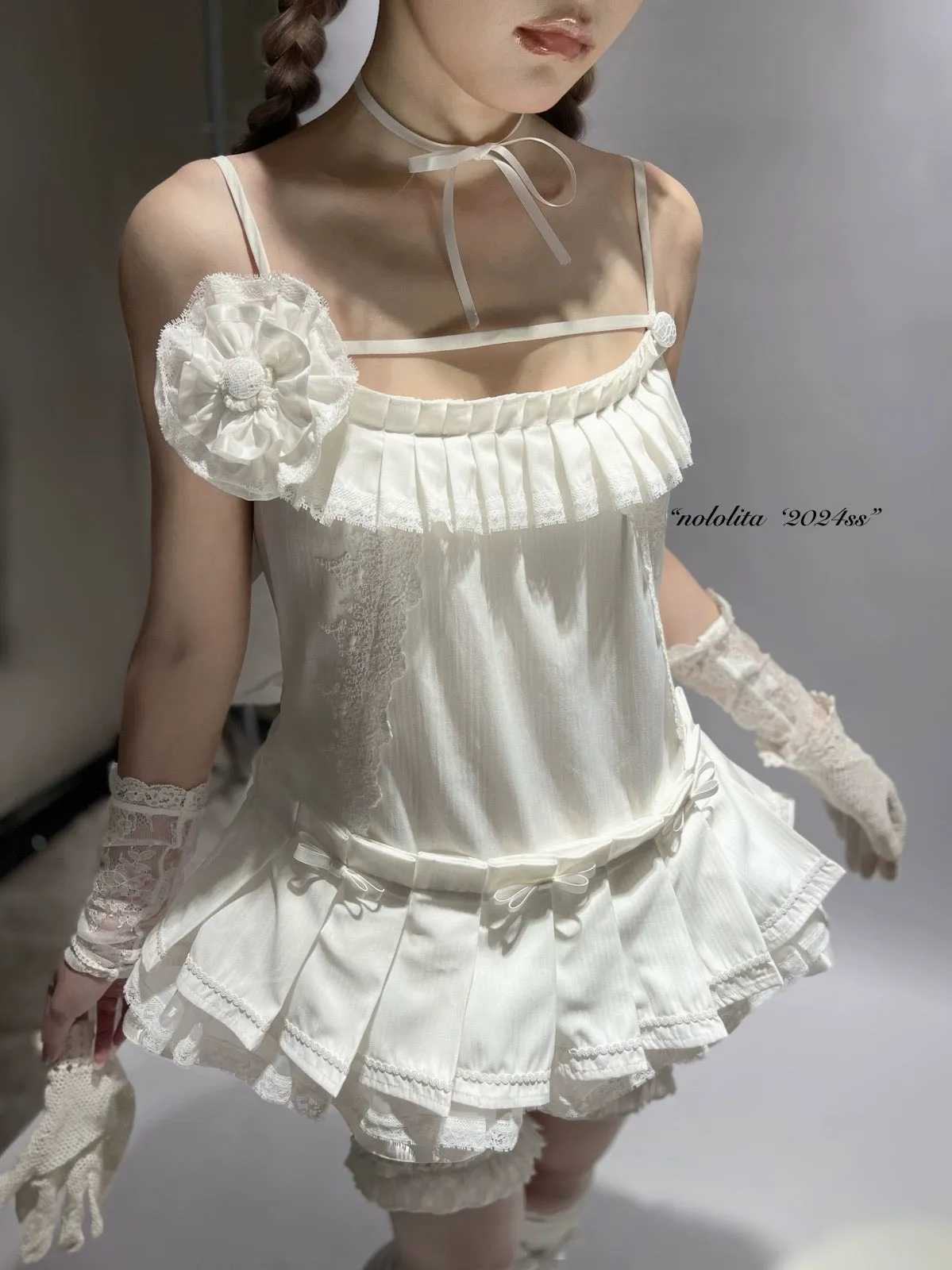 NoLolita 24SS Angel Mini Cami Dress