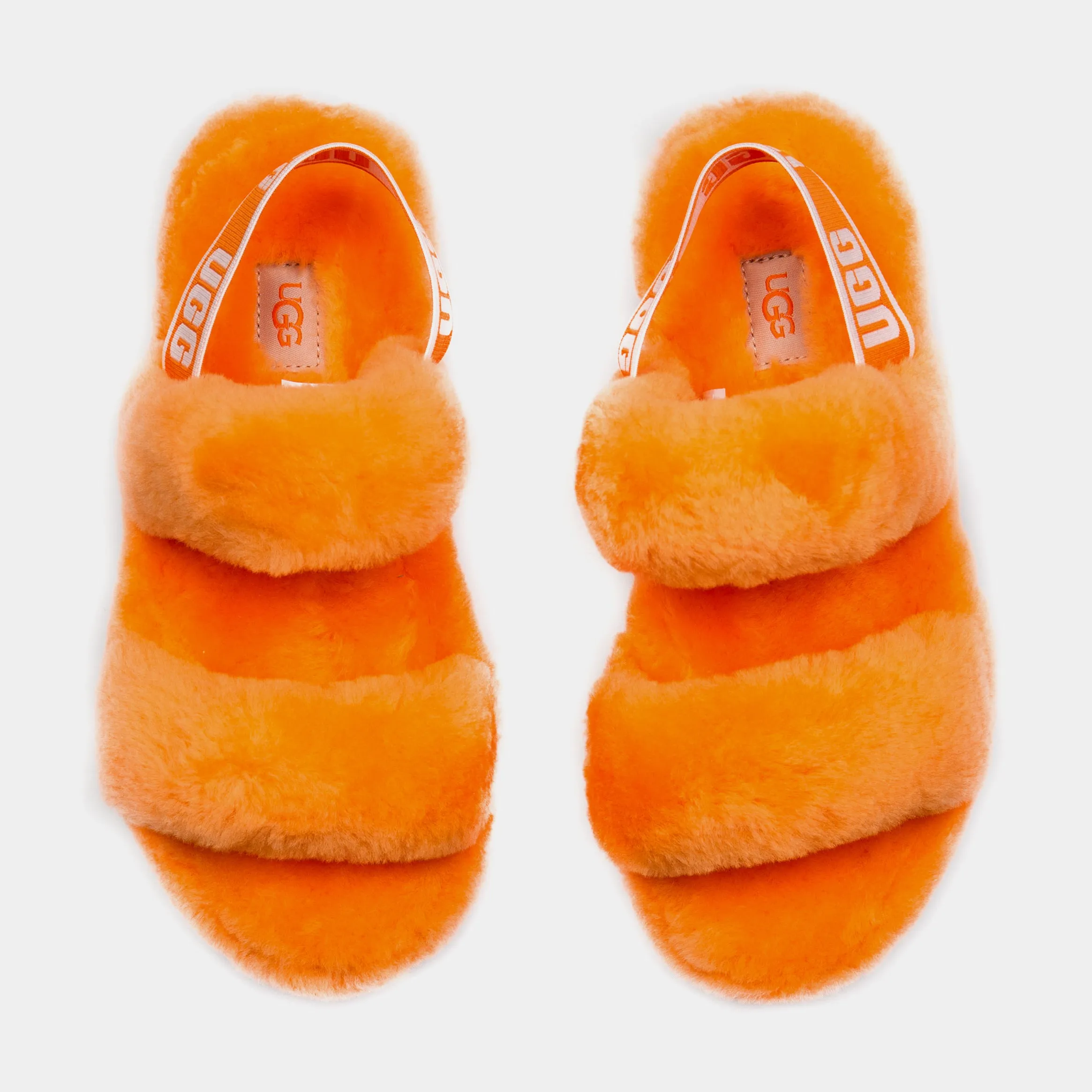 Oh Yeah Womens Slide Sandal (Orange)