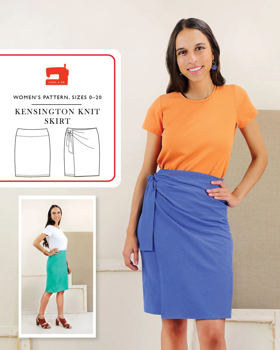 PDF Pattern - Kensington Knit Skirt | Liesl   Co