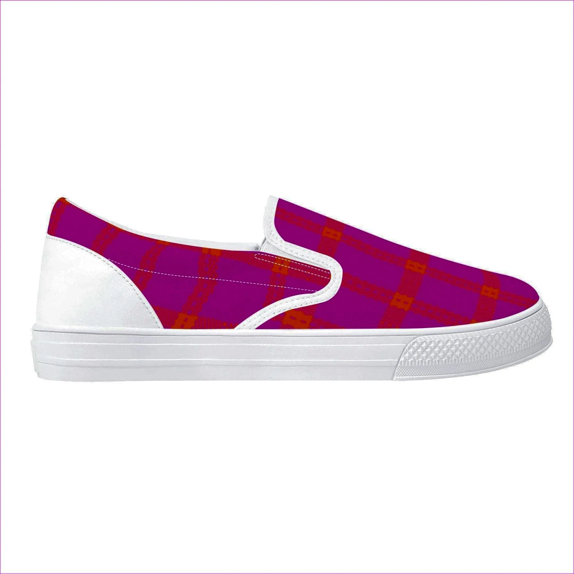 Perfusion Plaid Slip-on Shoes