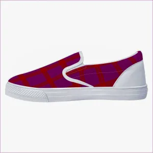 Perfusion Plaid Slip-on Shoes