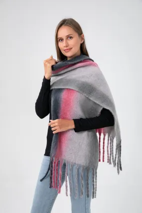 Pink Gradient Blanket Scarf(Only 1 Left!)