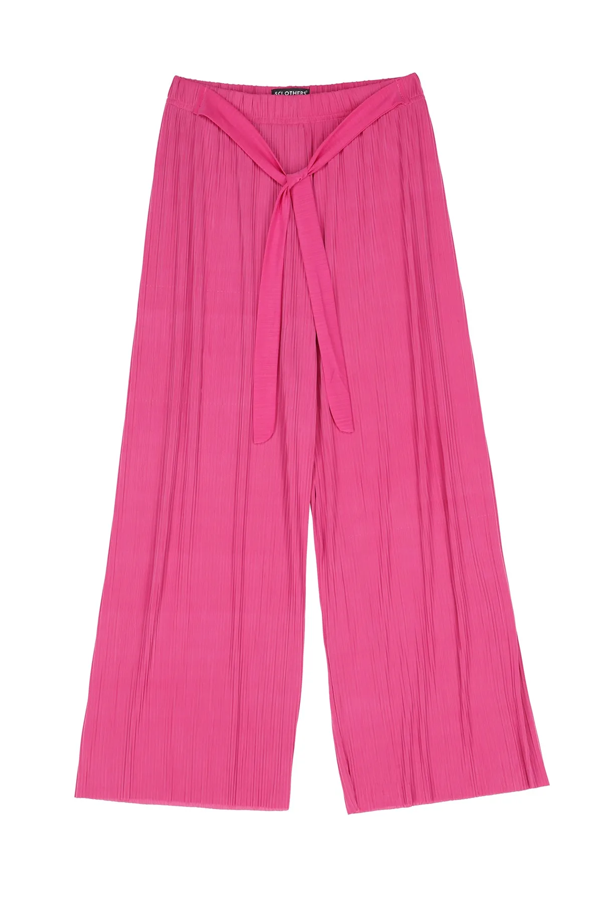 Pink Pleated Palazzo - A21 - WTR0008