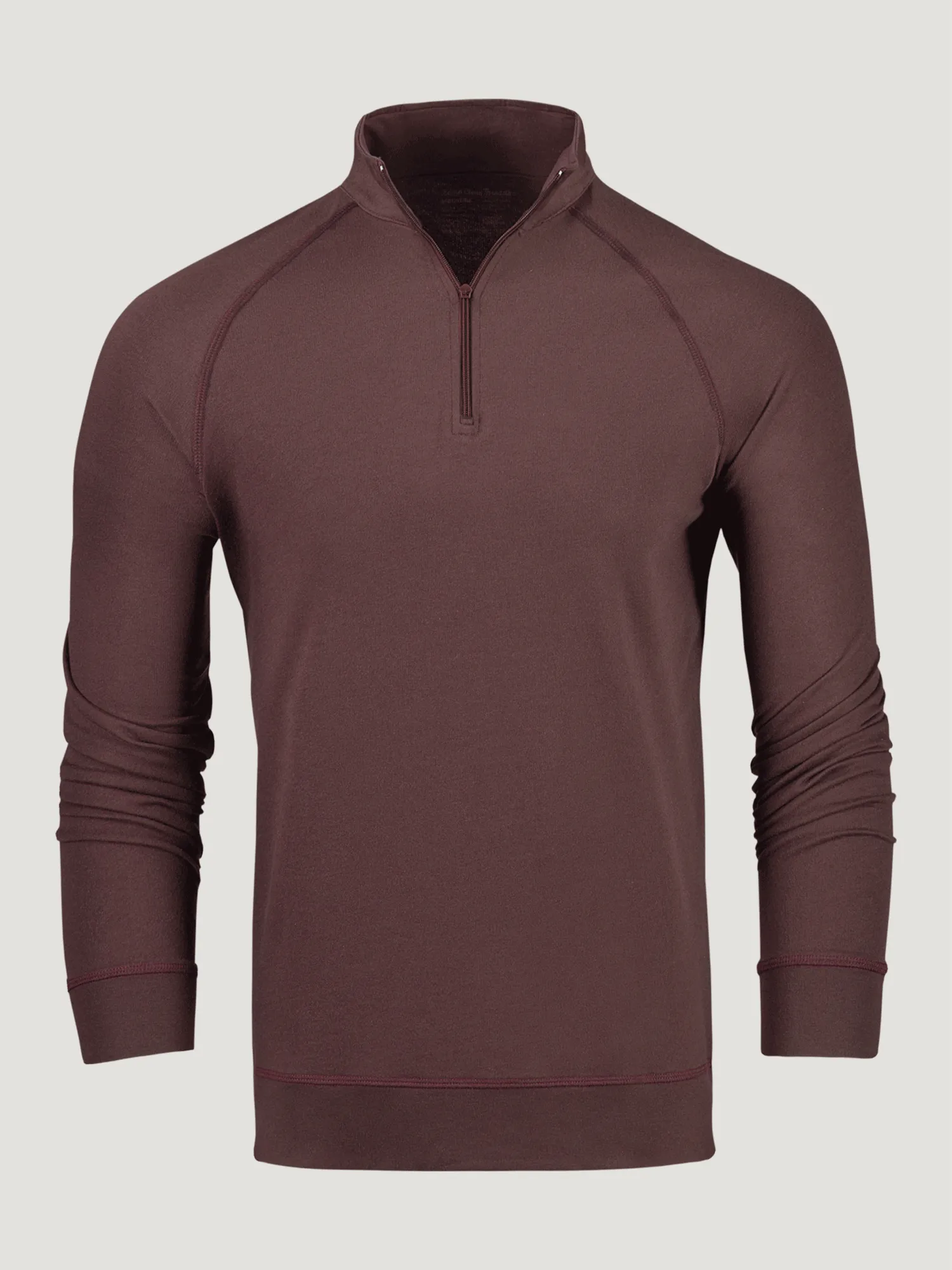 Port Red Quarter Zip