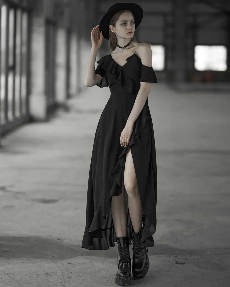 Punk Rave Deloria Gothic Maxi Dress