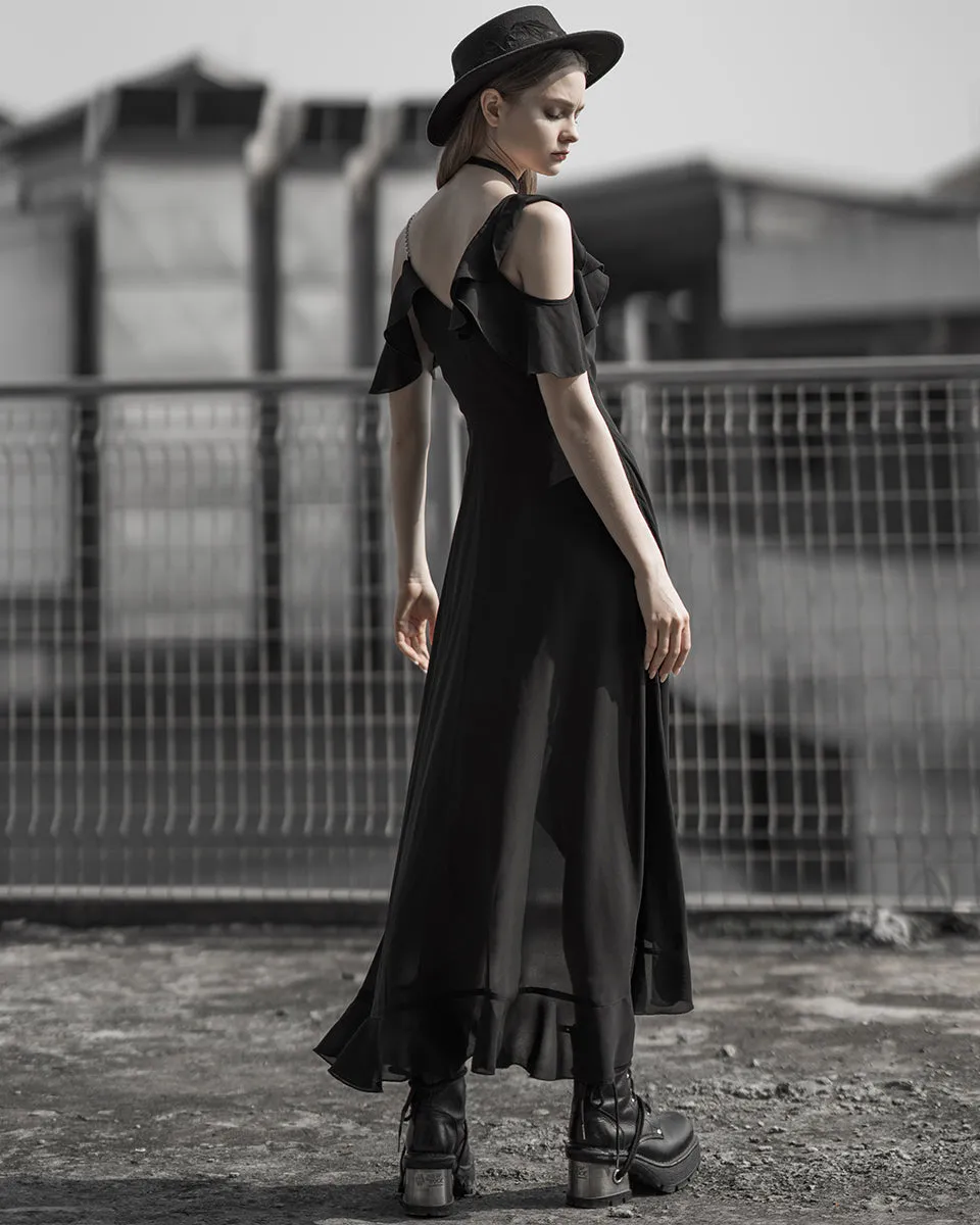 Punk Rave Deloria Gothic Maxi Dress