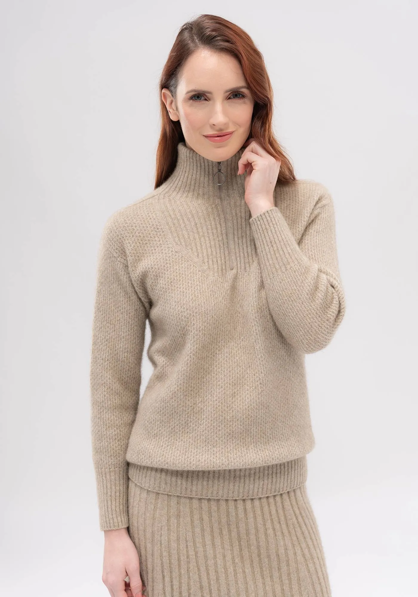 Seraphina Zip Sweater