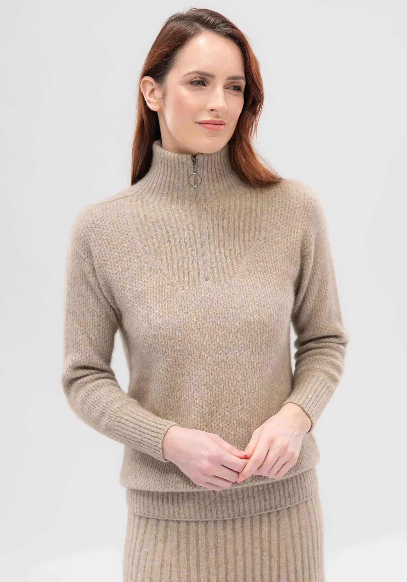 Seraphina Zip Sweater