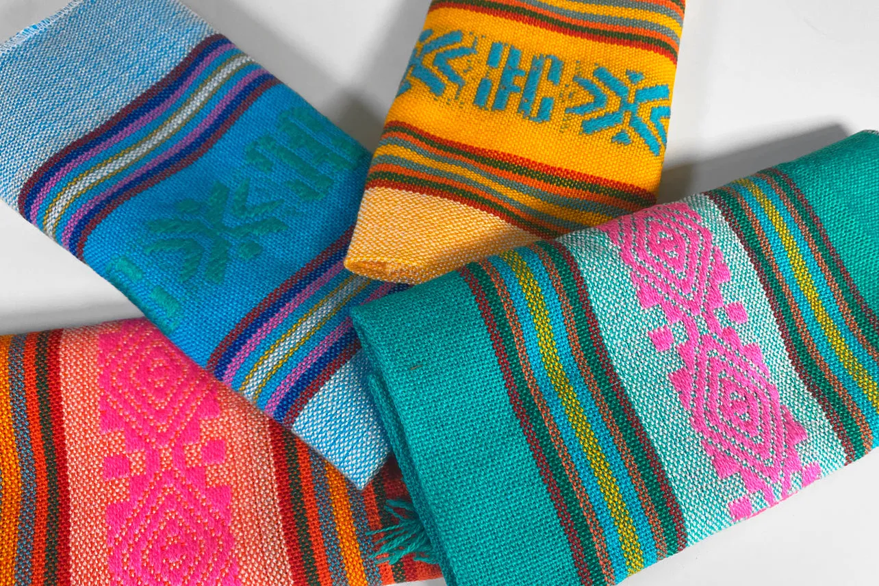 Servilletas - Set of 4 Mexican Napkins by Verve Culture