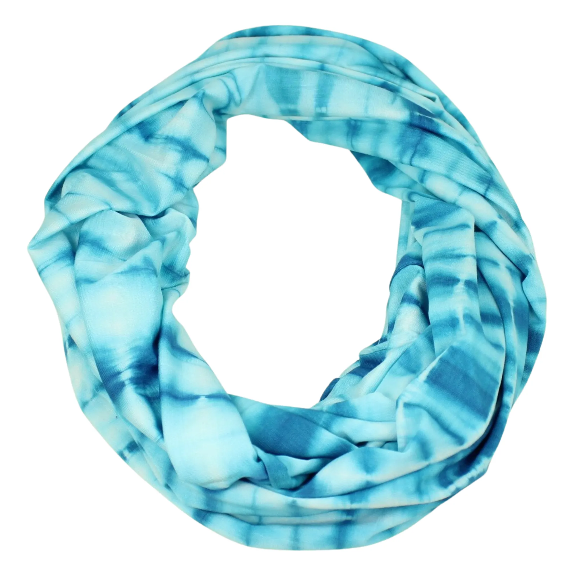 Shibori Bamboo Infinity Scarf