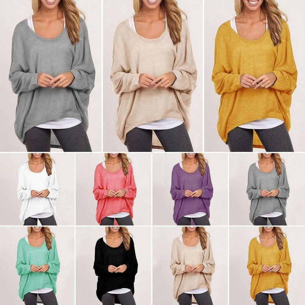 Slouchy Batwing Sweater