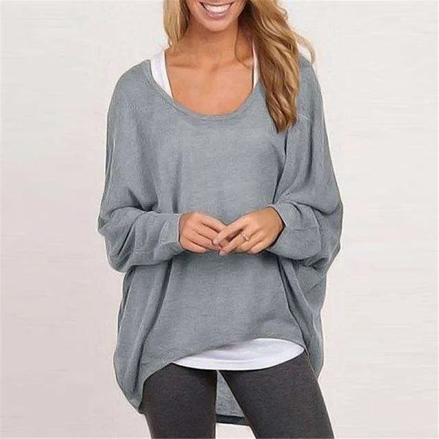 Slouchy Batwing Sweater