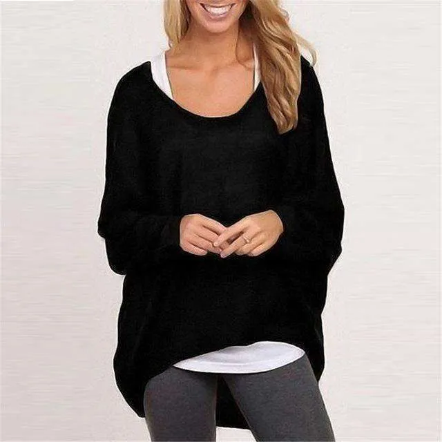 Slouchy Batwing Sweater