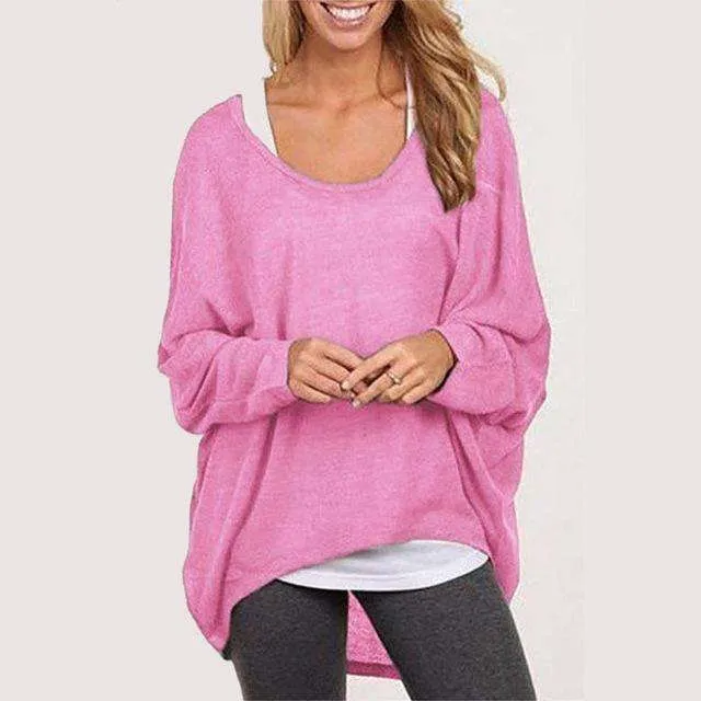 Slouchy Batwing Sweater