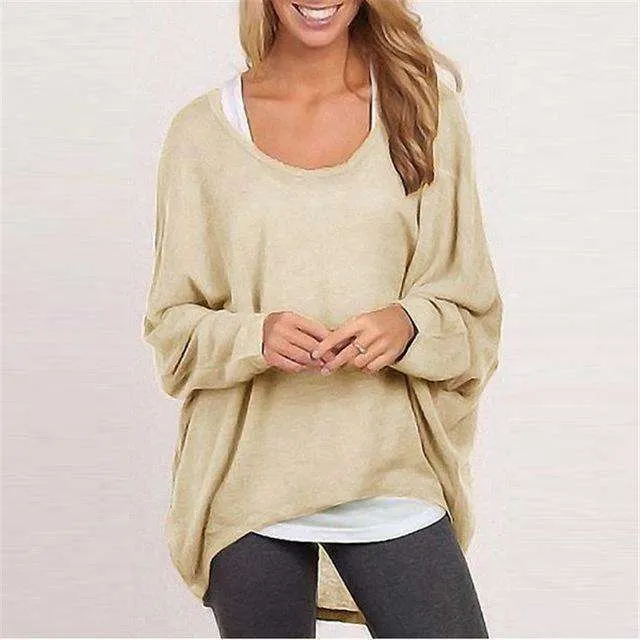 Slouchy Batwing Sweater