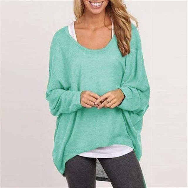 Slouchy Batwing Sweater