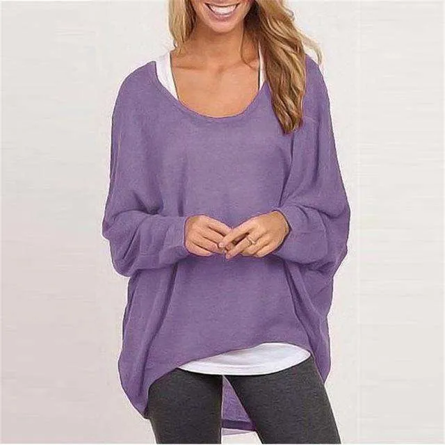 Slouchy Batwing Sweater