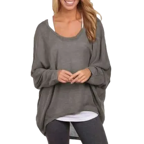 Slouchy Batwing Sweater