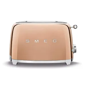 Smeg 2-Slice Toaster - Rose Gold