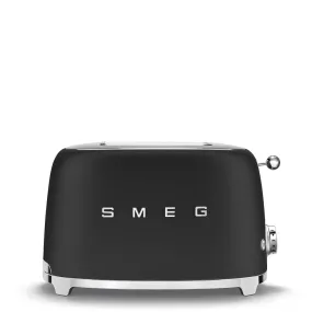 Smeg Toaster 2X2 50´Style Matt Black Tsf01blmeu