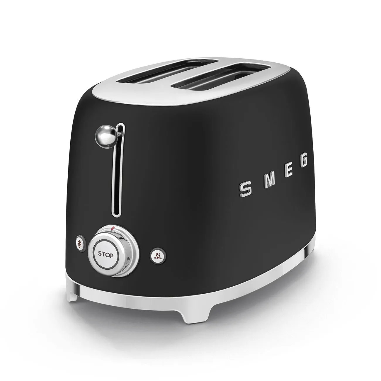 Smeg Toaster 2X2 50´Style Matt Black Tsf01blmeu