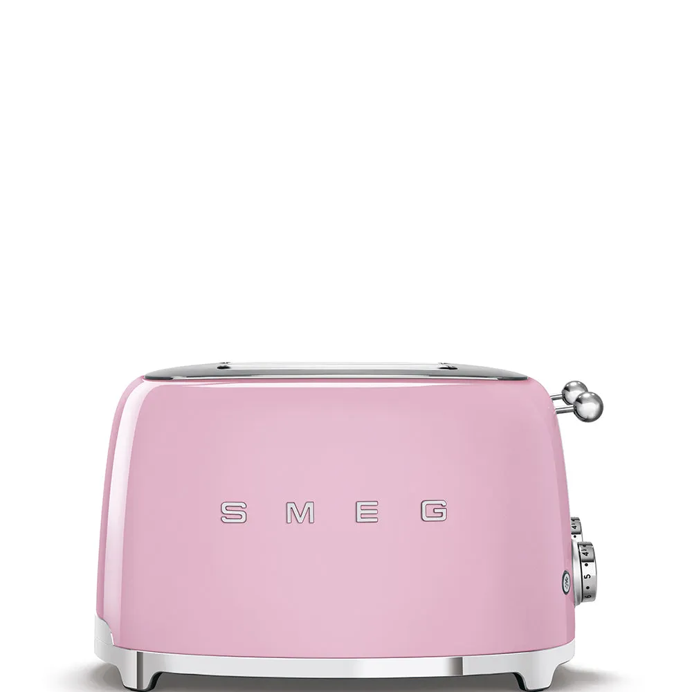 Smeg Toaster 4X4 50´Style Pink Tsf03pkeu