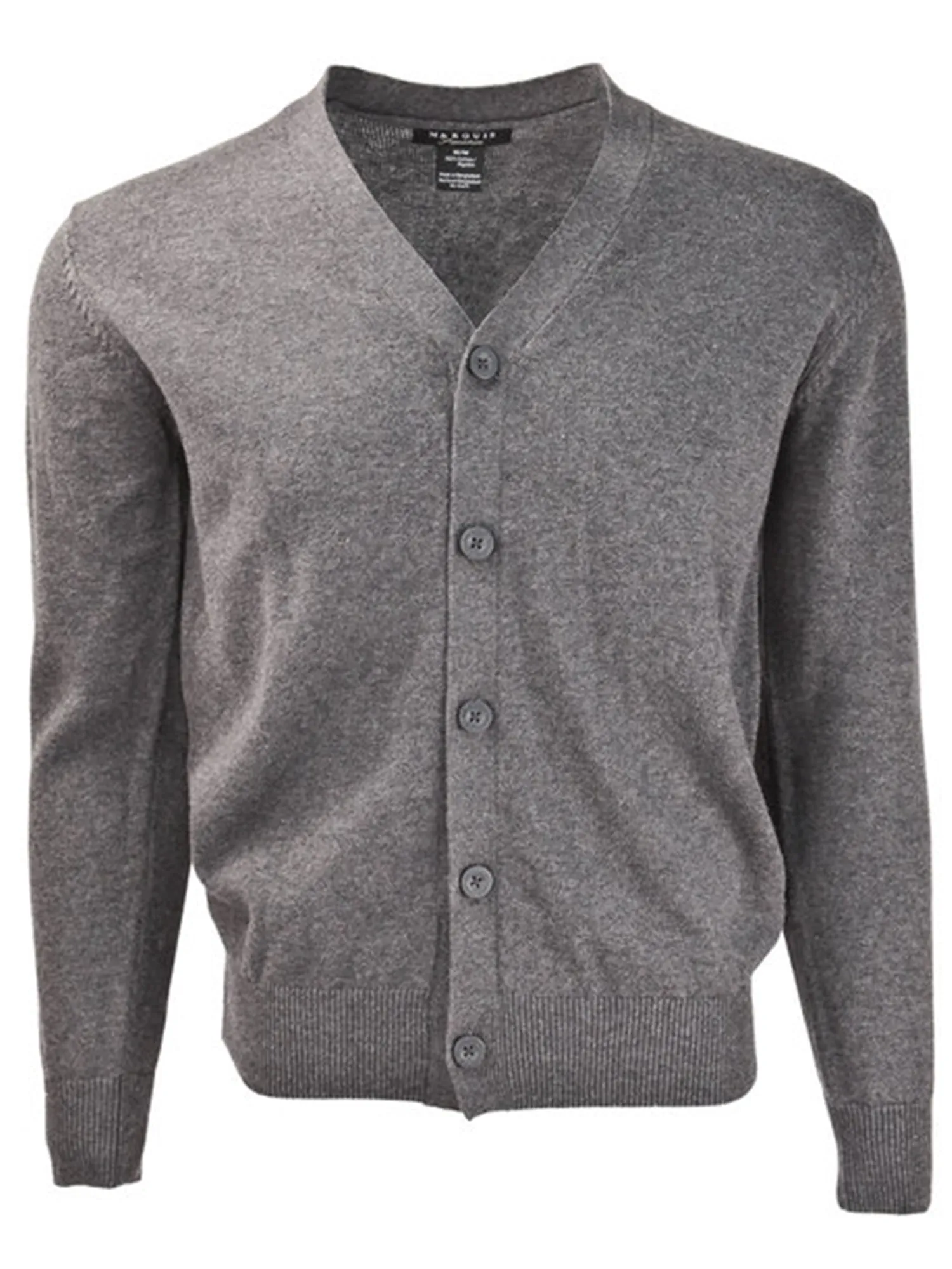 Solid Button Cotton Cardigan For Men From Marquis