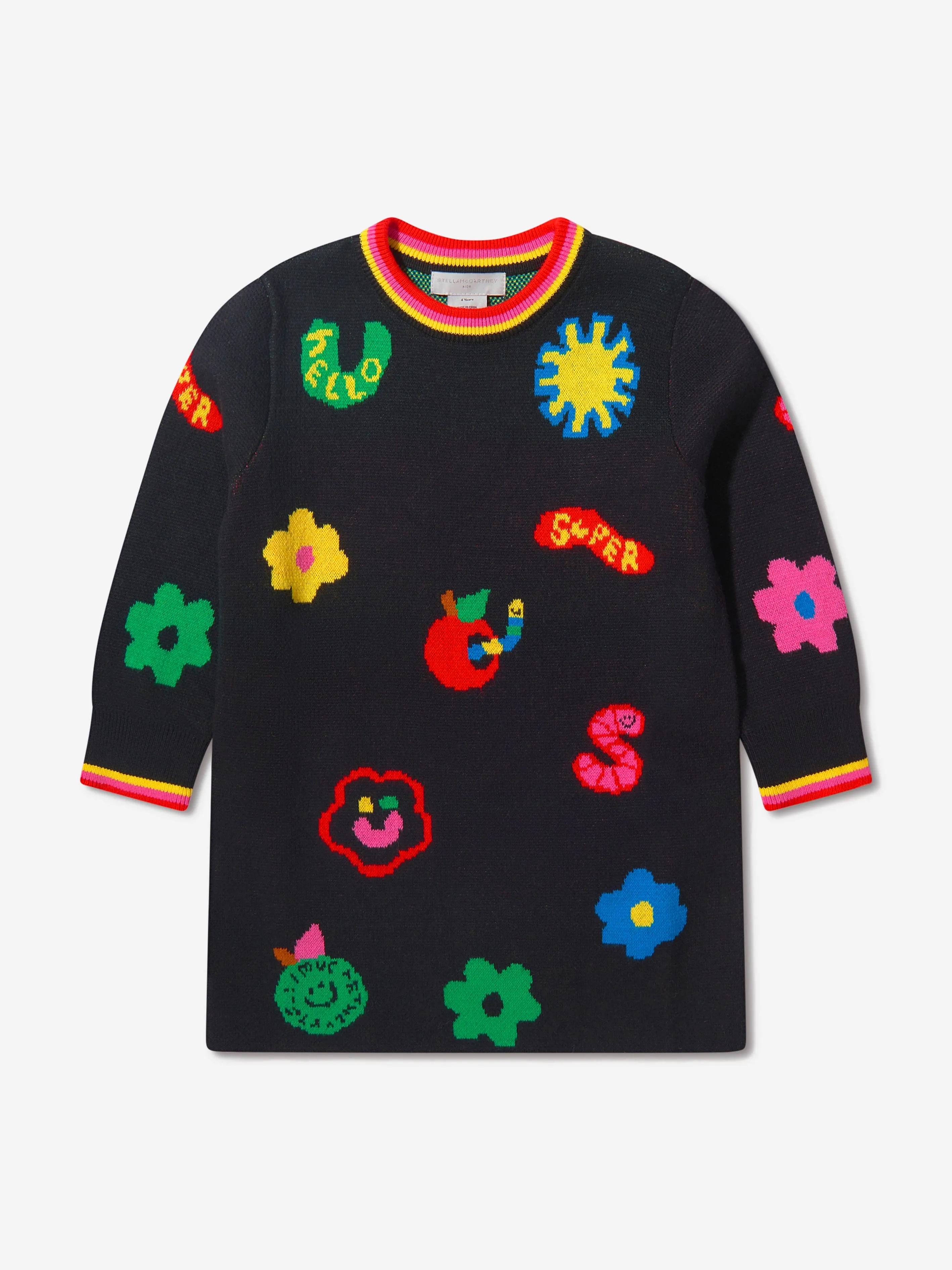 Stella McCartney Girls All Over Embroidered Dress