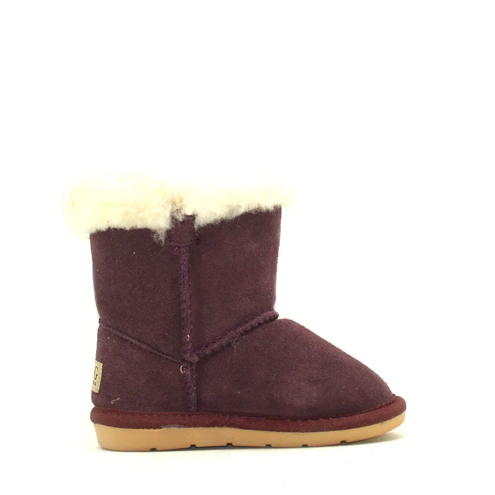 Tara Crystal Kids Boot - Purple