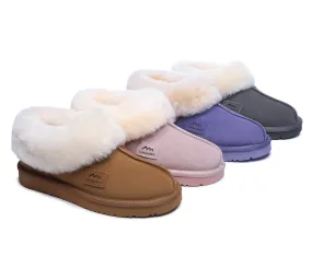 TARRAMARRA® UGG Slippers Premium Australian Sheepskin Wool Ankle Homey