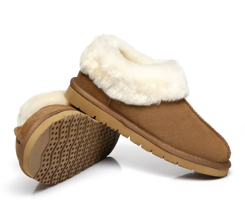 TARRAMARRA® UGG Slippers Premium Australian Sheepskin Wool Ankle Homey