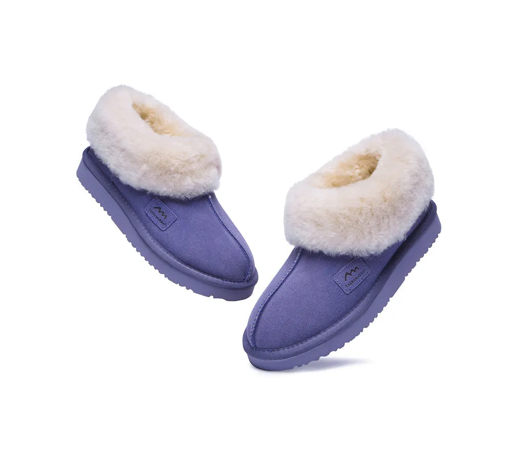 TARRAMARRA® UGG Slippers Premium Australian Sheepskin Wool Ankle Homey