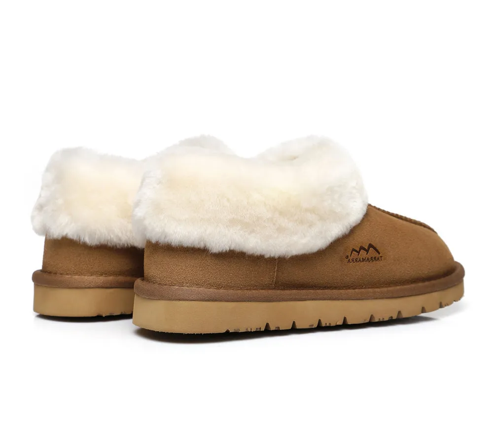 TARRAMARRA® UGG Slippers Premium Australian Sheepskin Wool Ankle Homey