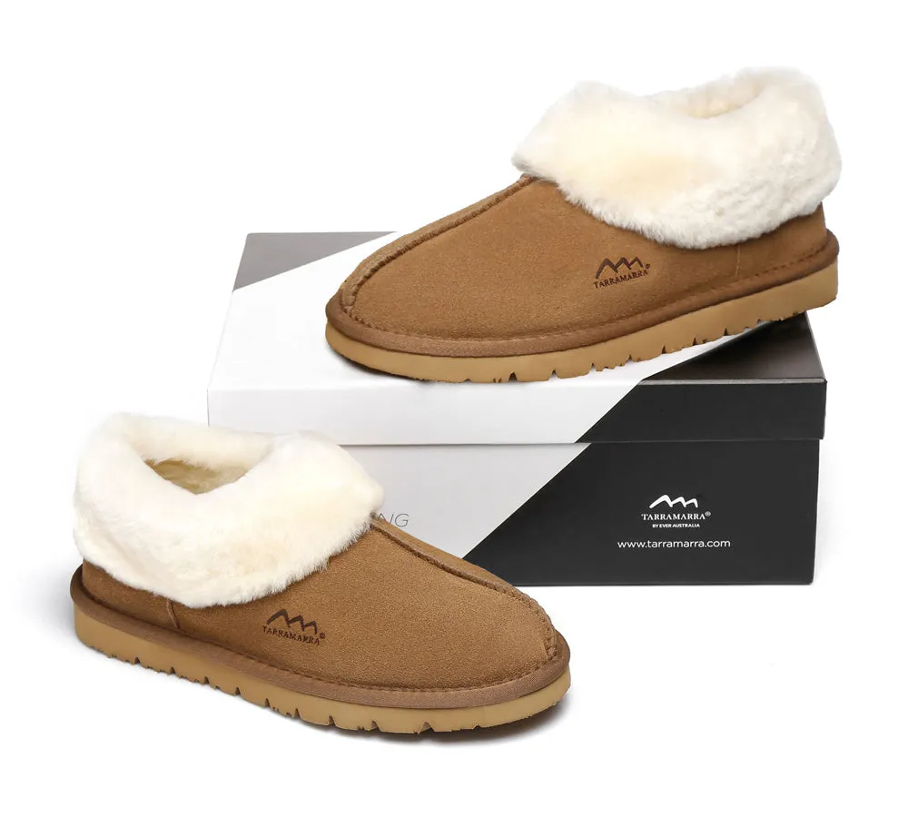 TARRAMARRA® UGG Slippers Premium Australian Sheepskin Wool Ankle Homey