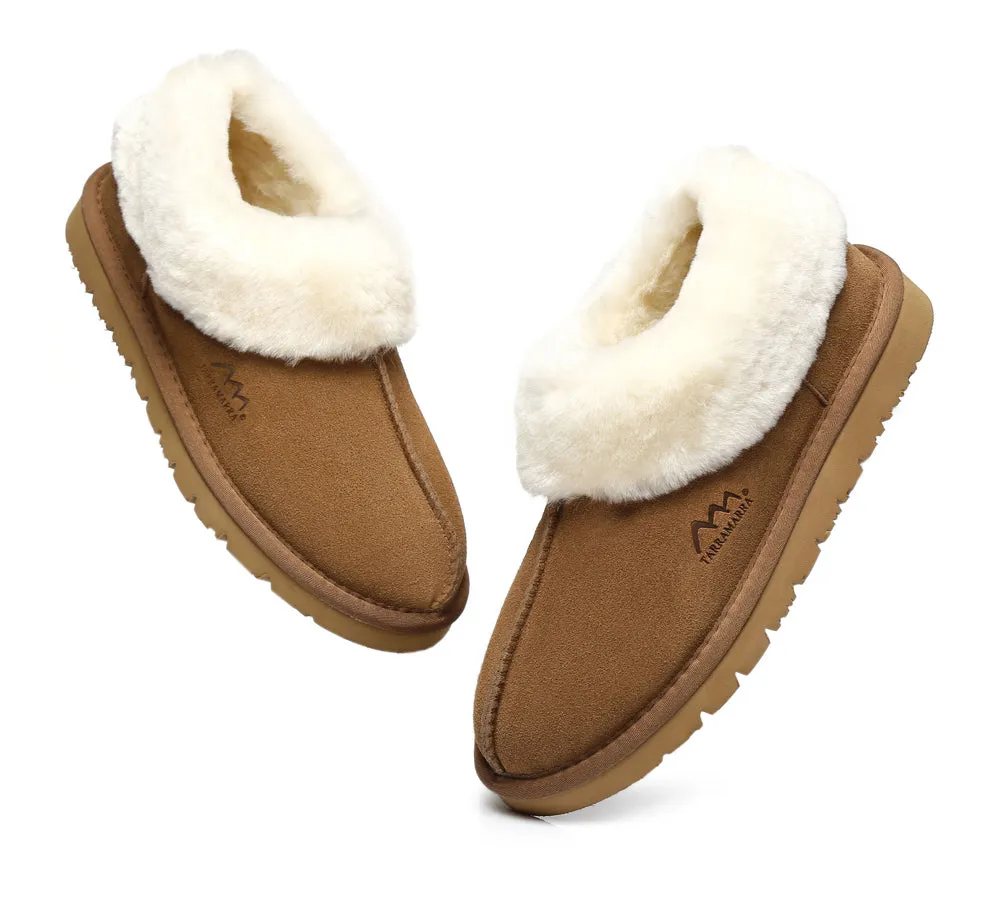 TARRAMARRA® UGG Slippers Premium Australian Sheepskin Wool Ankle Homey