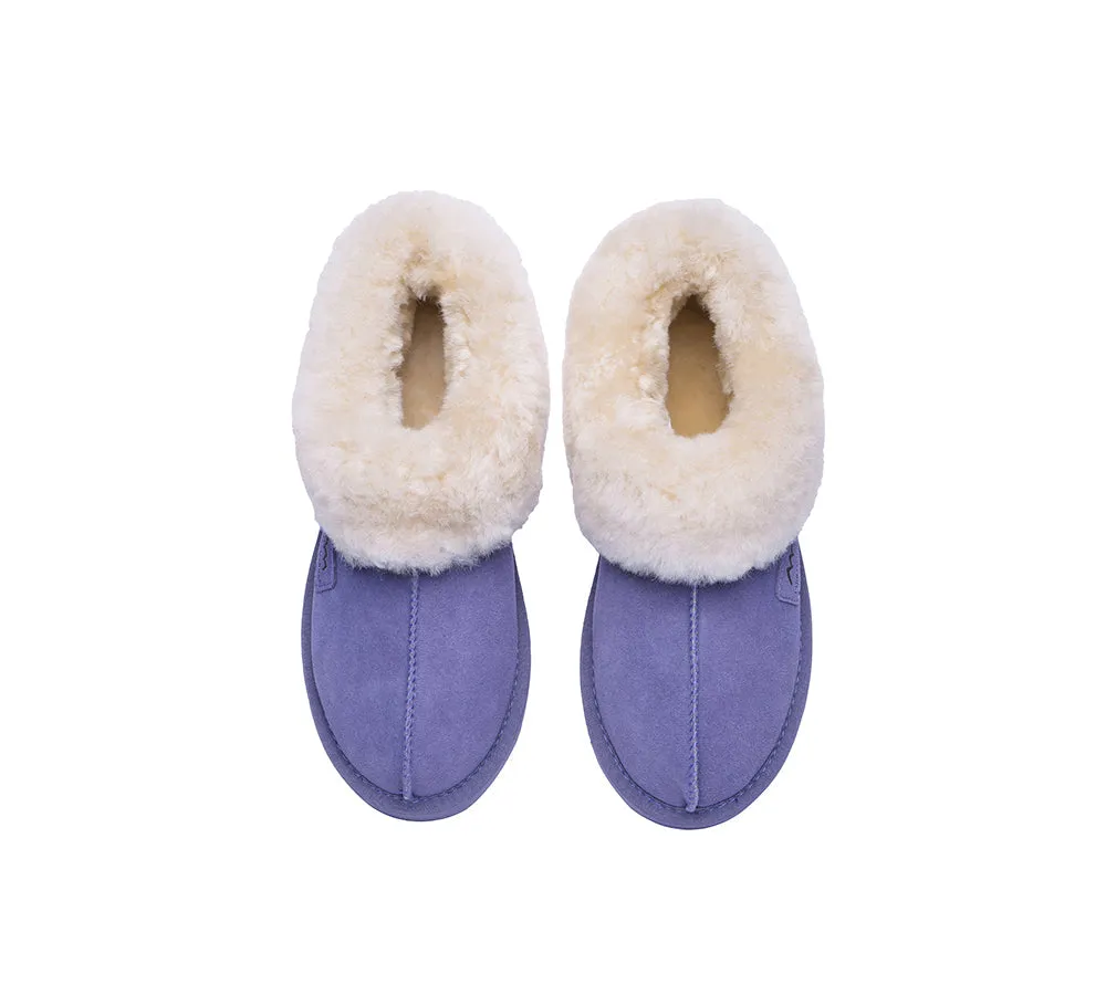 TARRAMARRA® UGG Slippers Premium Australian Sheepskin Wool Ankle Homey