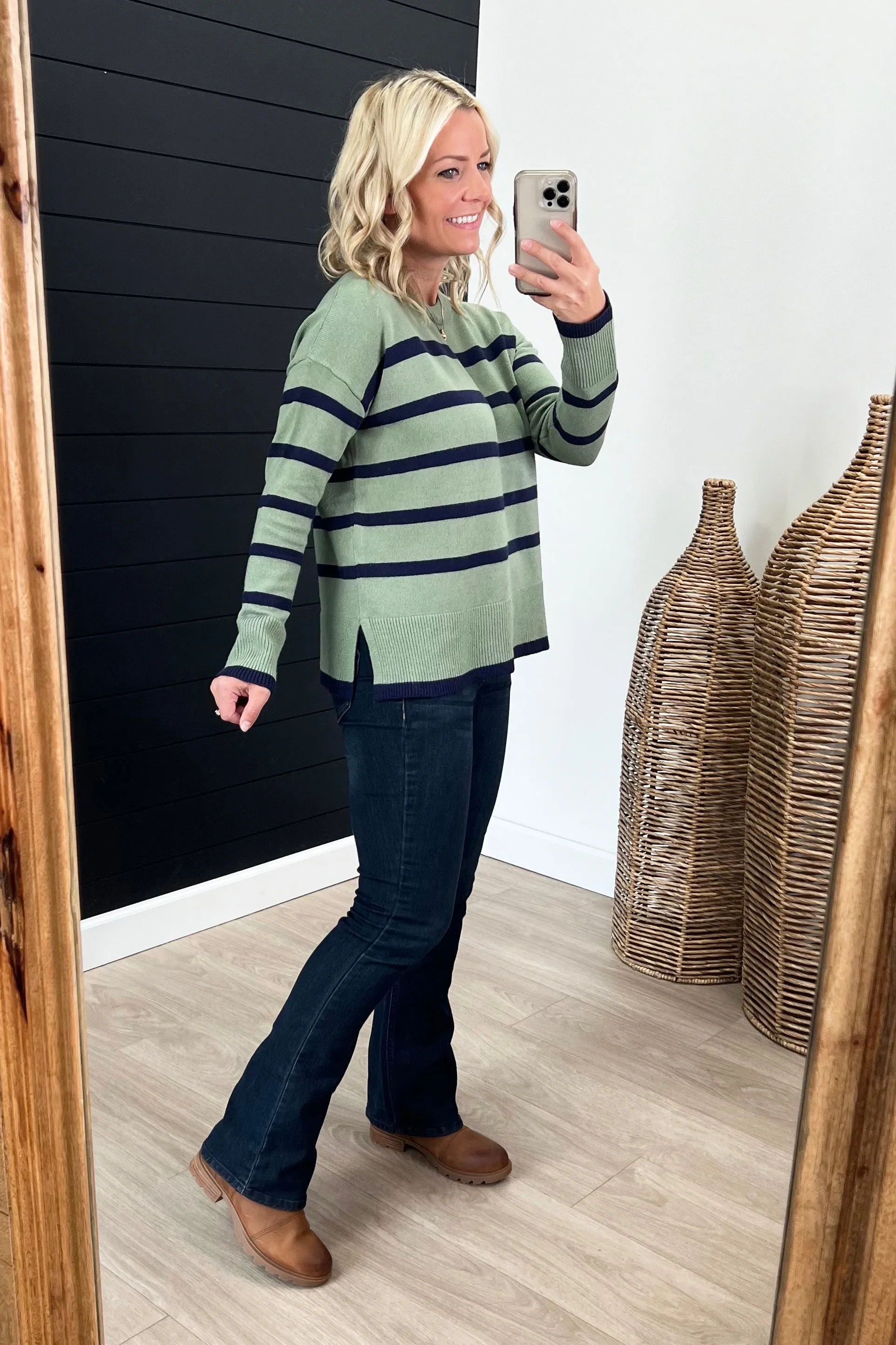 The Demi Striped Pullovers - 2 Colors!