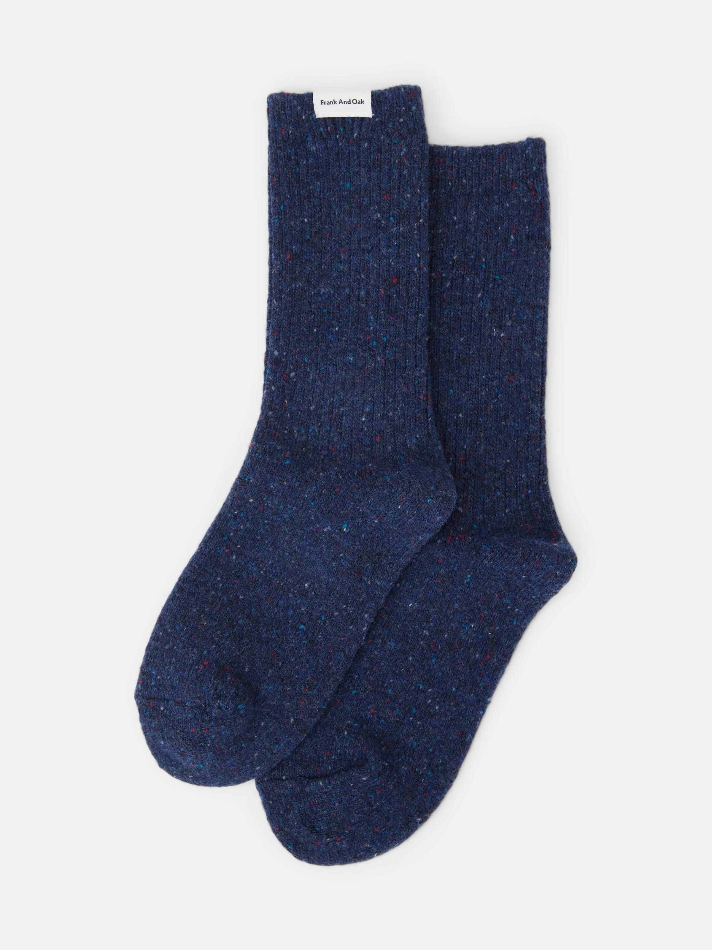 The Donegal Winter Socks in Blue