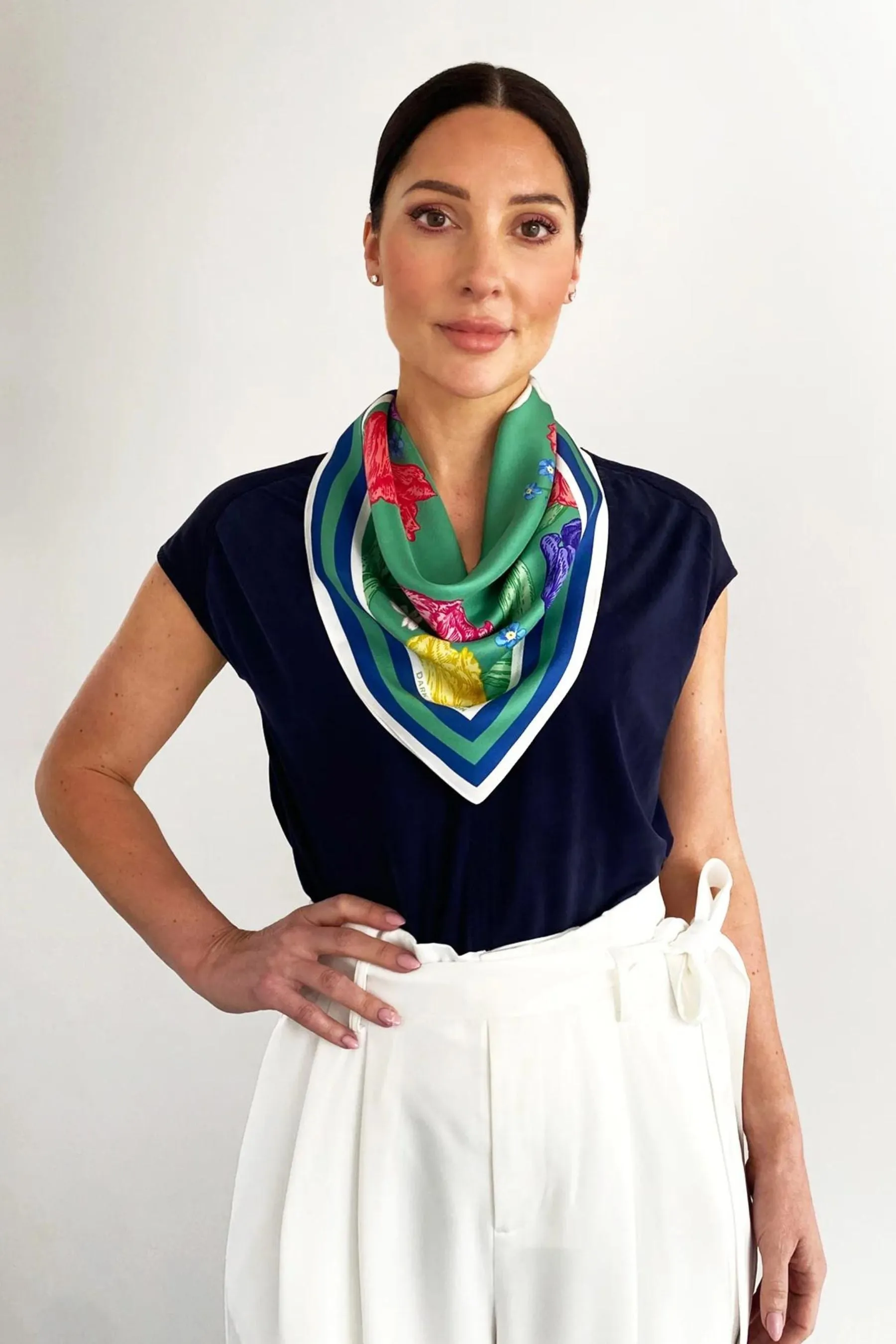 The Glackin Silk Petite Scarf