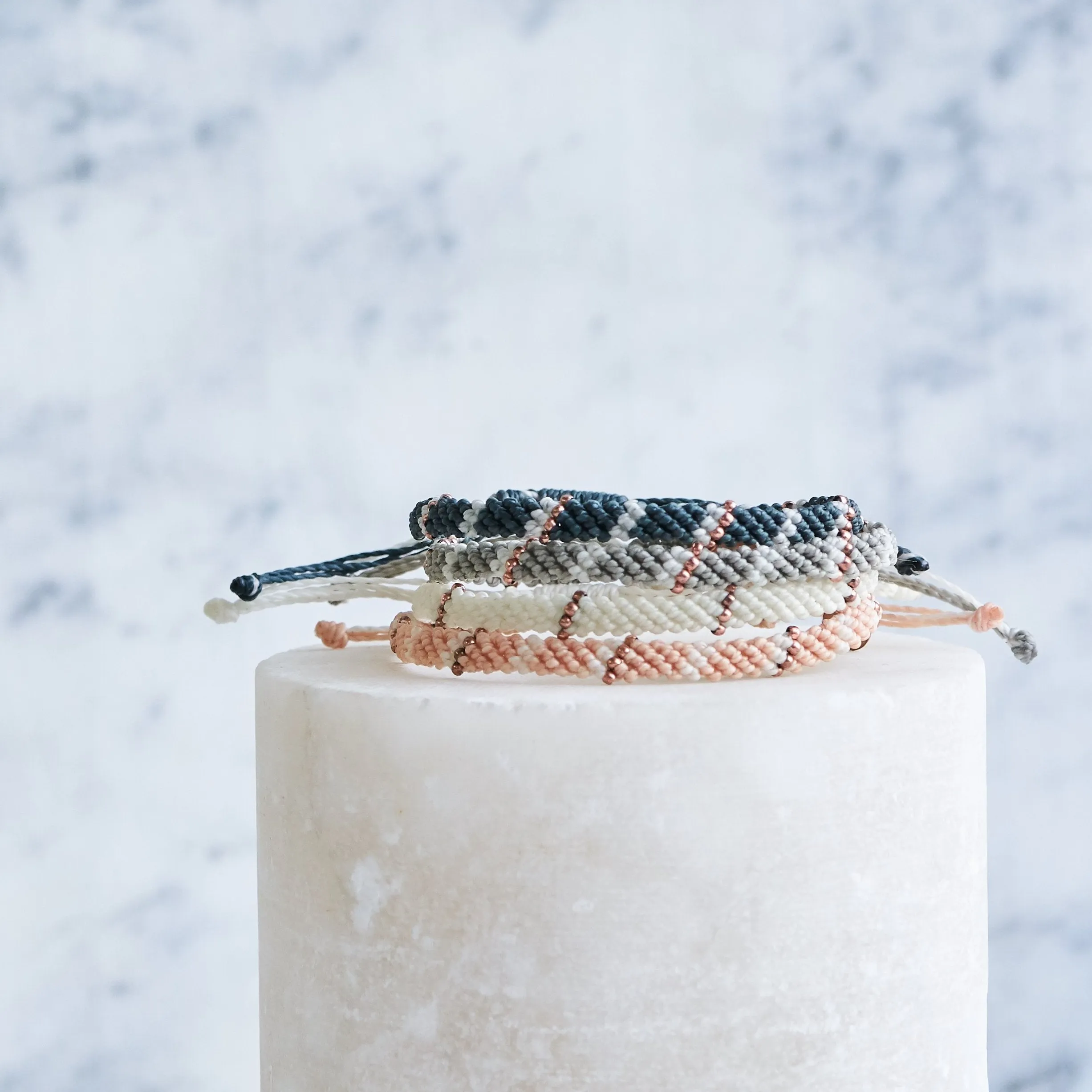 Th(E) Stripe Bracelets