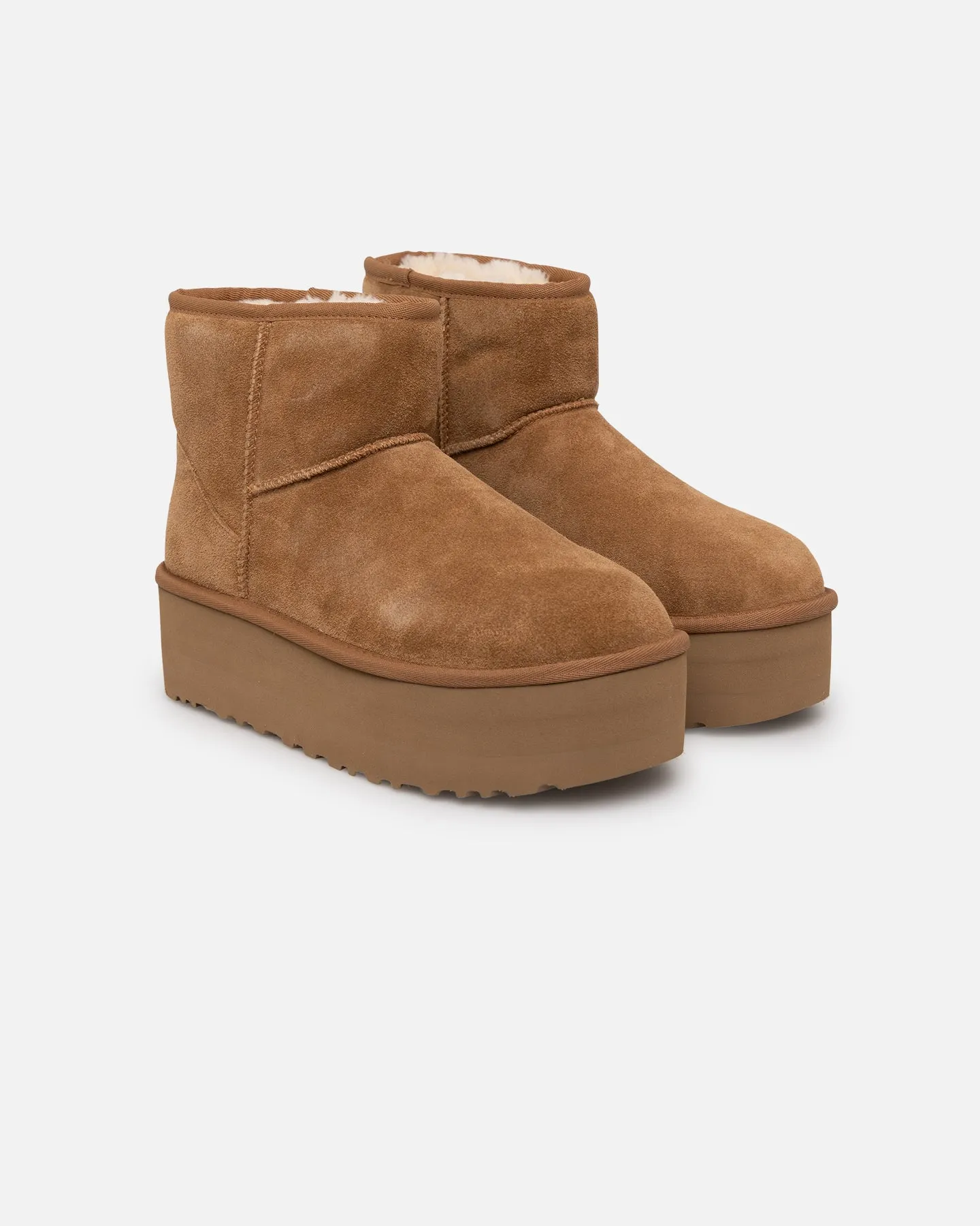 Ugg Boots Women's Classic Mini Platform Chestnut