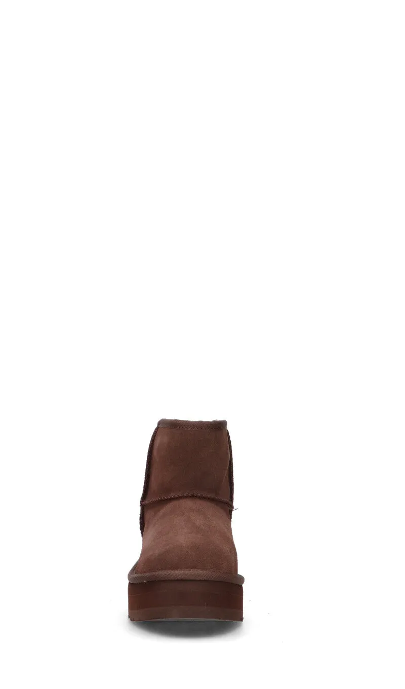 UGG - CLASSIC MINI CON PLATEAU Ugg ragazza burnt cedar in suede