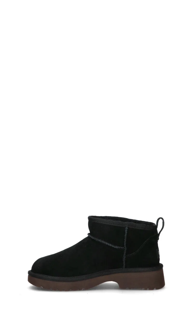 UGG - CLASSIC ULTRA MINI NEHEIGHTS Ugg ragazzo nero in suede