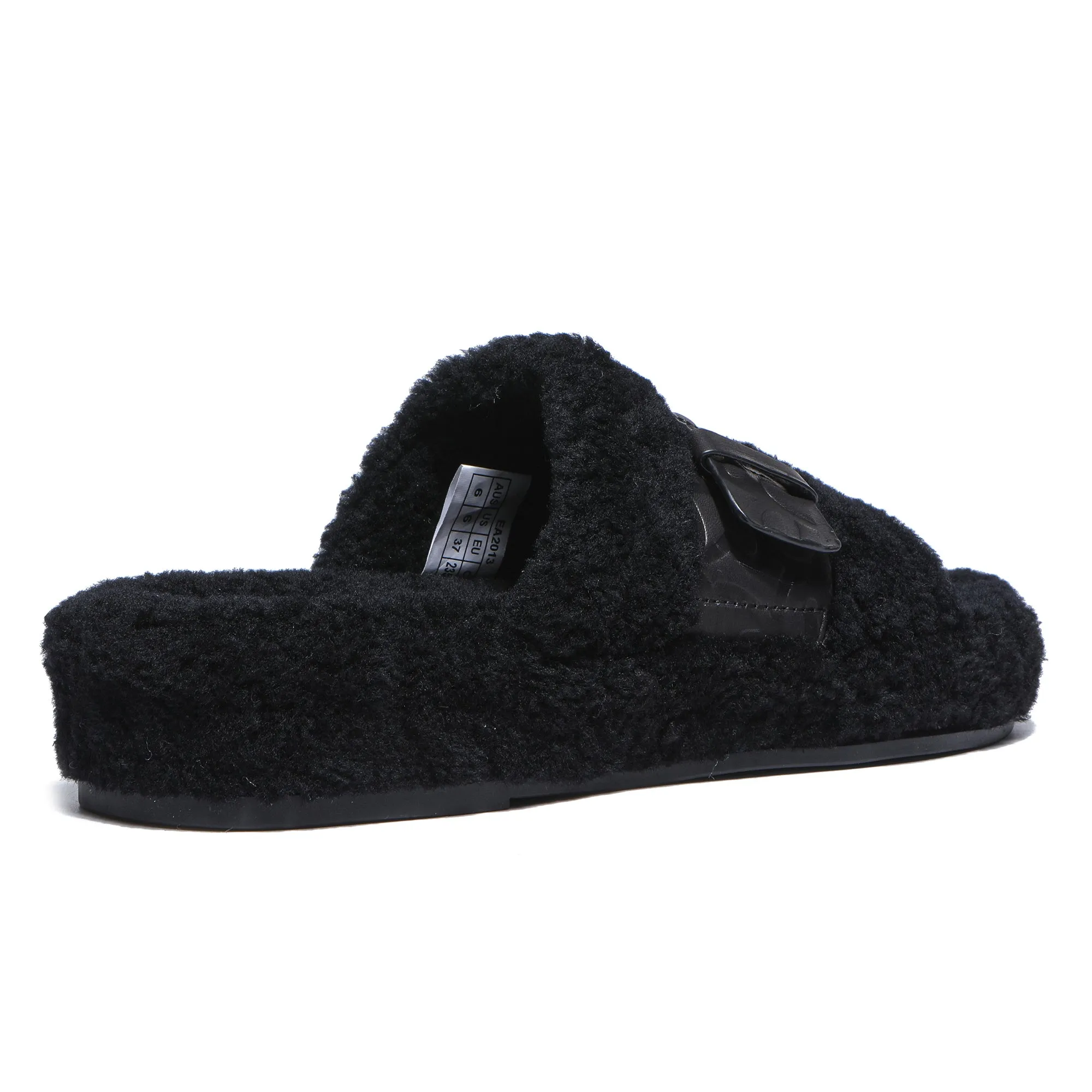 UGG Georgie Sheepskin Wool Slides